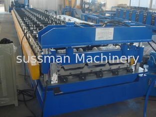 3.5T Roof Panel Roll Forming Machine 7.5KW Roofing Sheet Roll Forming Machine