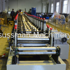 1.2 - 2.0mm Galvanized Steel Racking Beam Cold Roll Forming Machine 20 Roller Stations